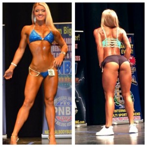 Justine Mengore INBA Bikini Divas Short Winner